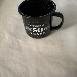 Starbucks 50th Anniversary Tin Cup