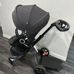 Stokke Stroller And Cybex Car Seat
