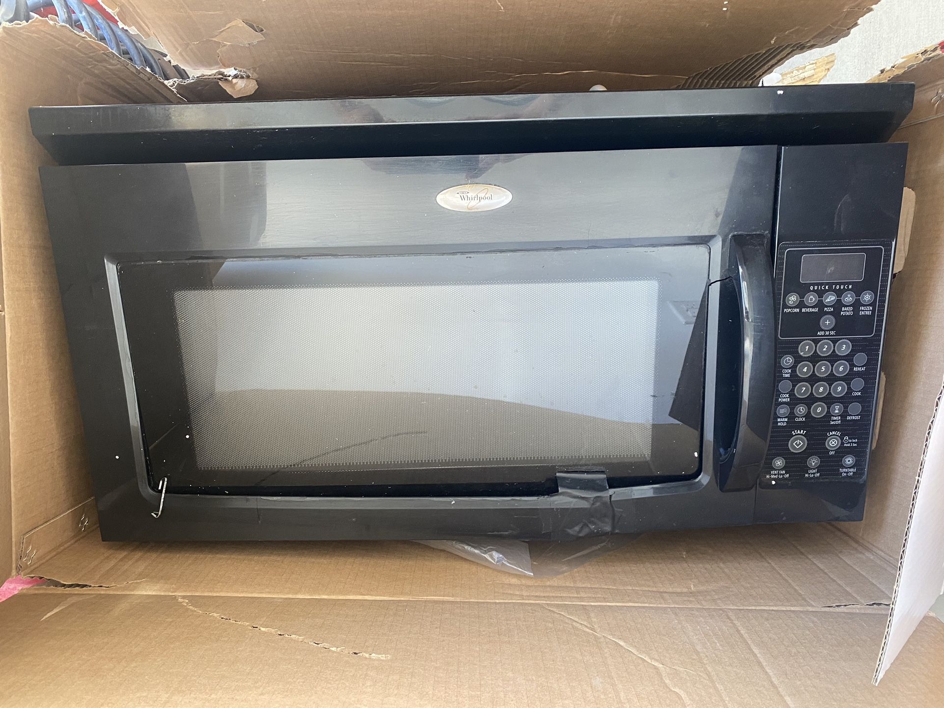 Whirlpool Over The Stove Microwave