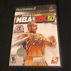 Ps2 NBA 2K10
