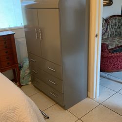  Gray Armoire 