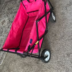 Pink wagon