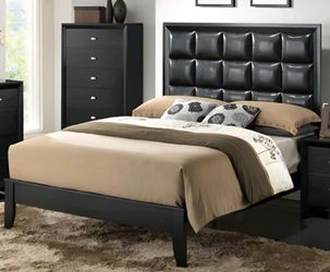 Queen Size Bed Frame only color black