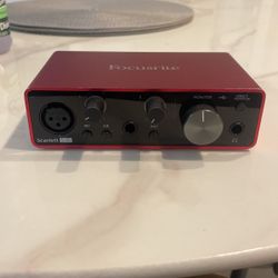 Focusrite Scarlett Solo Gen 3