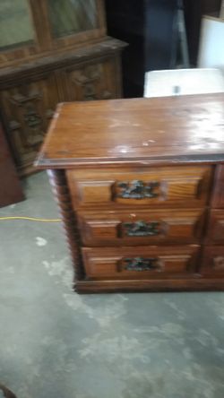 Solid wood dresser for sale