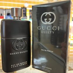 Gucci Guilty EDP Pour Homme 3 Oz Designer Cologne For Men Perfume Para Hombre 