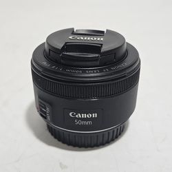 Canon EF 50mm f/1.8 STM Autofocus Prime Lens for EOS EF Mount
