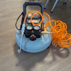 3 gallon oil free air compressor