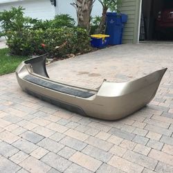 Acura MDX rear bumper
