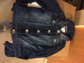 Justice jean jacket