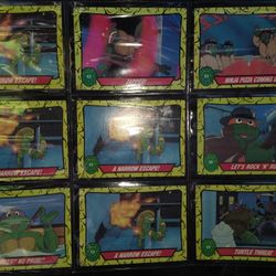 Ninja Turtle Collectable Cards