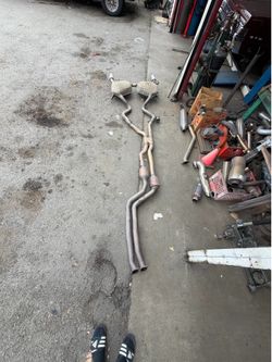 2015 BMW 330i  full exhaust system