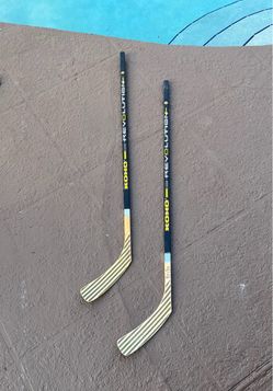 2 Vintage 90s Koho Street Revolution Wooden Hockey Sticks