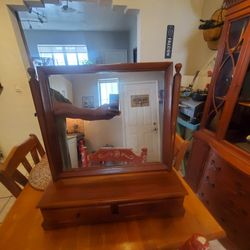 Antique jewelry box dresser
