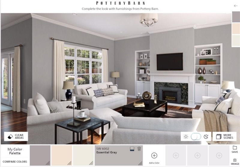 dunn edwards INTERIOR PAINT ESSENTIAL GRAY 2 gallons available for