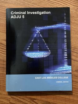 East Los Angeles ADJU 5 Book