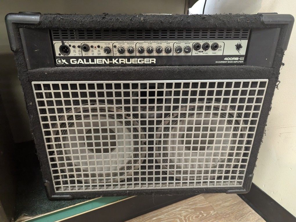 Gallen Krueger 400RB-III Hi-Current Bass Amplifier