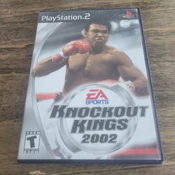 EA sports knockout kings 2002 PS2 