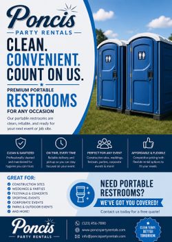 Portable Restrooms