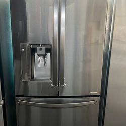 36” wide LG frige use like new perfect working and warranty