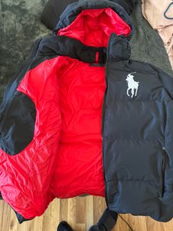 Men’s Polo puffer coat.