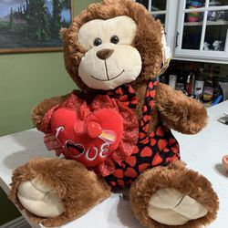 Music Valentine Bear