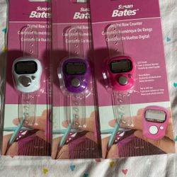 Digital Row Counters 3 Pieces