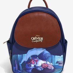 Disney Oliver & Company Sleeping Oliver & Dodger Mini Backpack