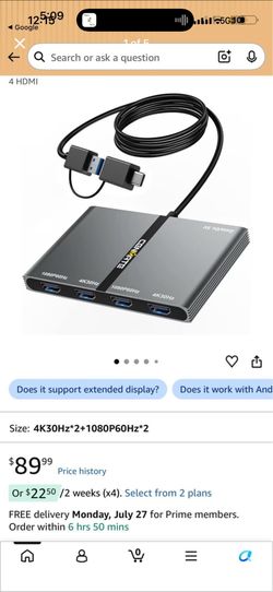 Cenmate USB HDMI adapter