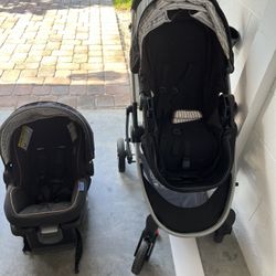 Graco Car Seat And Convertible Stroller 