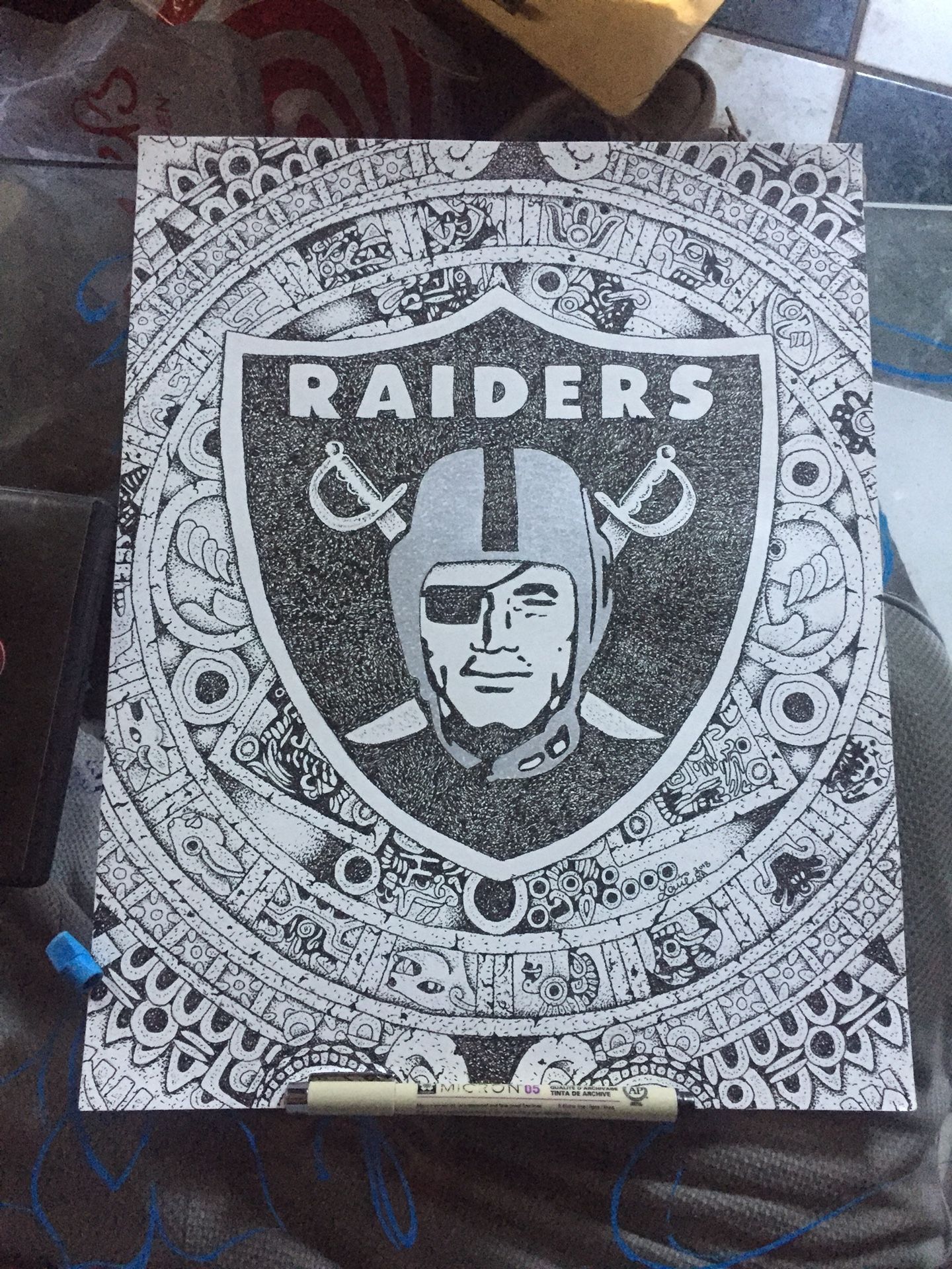Raiders drawing