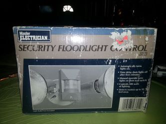 Máster ELECTRICIAN SECURITY FLOODLIGHT CONTROL( BRAND NEW)