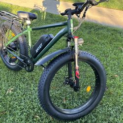 New 1500W Fat-Tire Electric Bike — $400