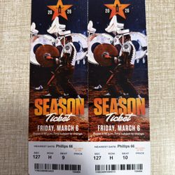 Rodeo Tickets 