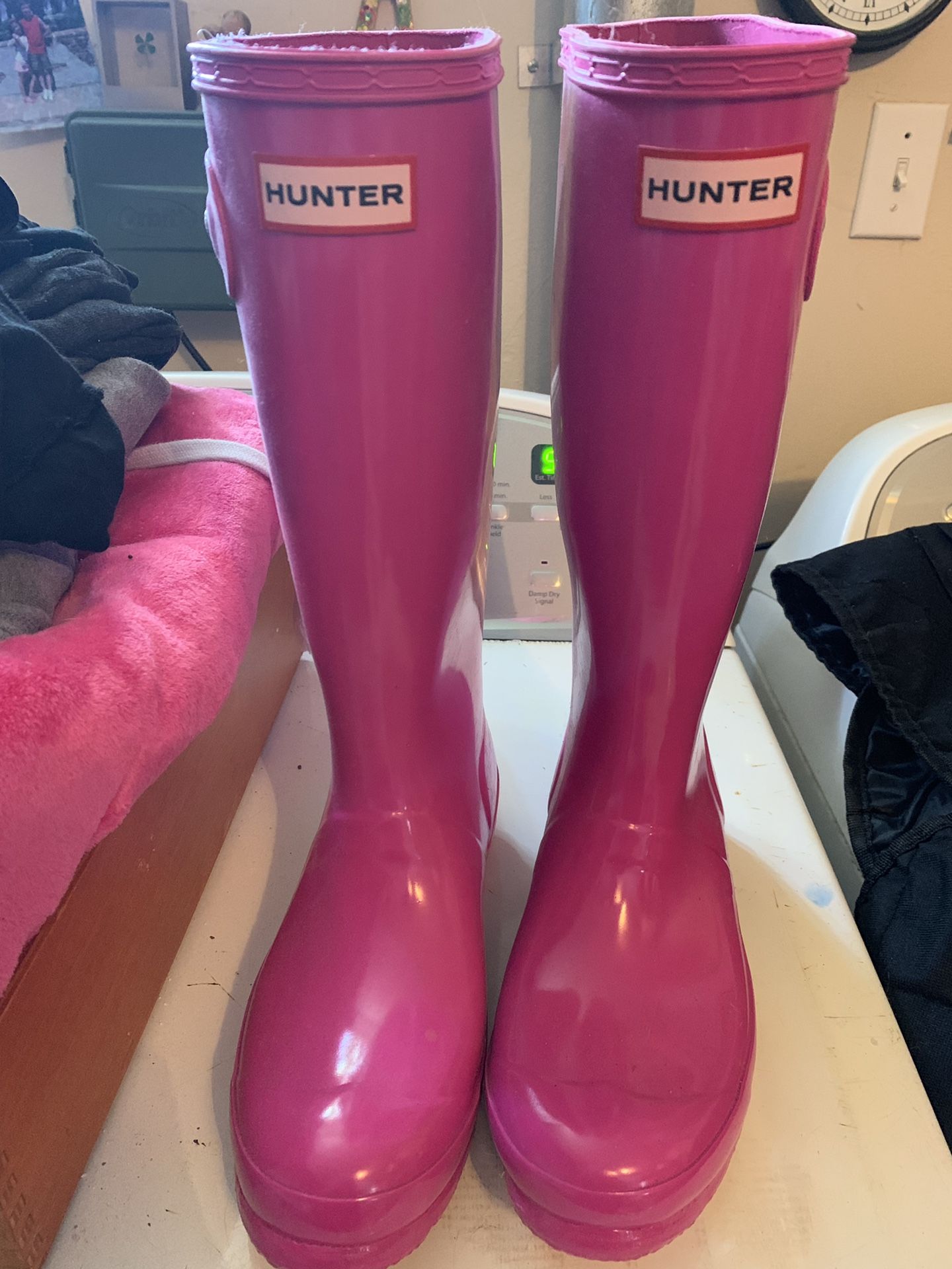 Hunter rain boots size 5 women
