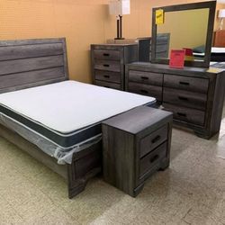 Bedroom Set In Stock For Fast Delivery 
