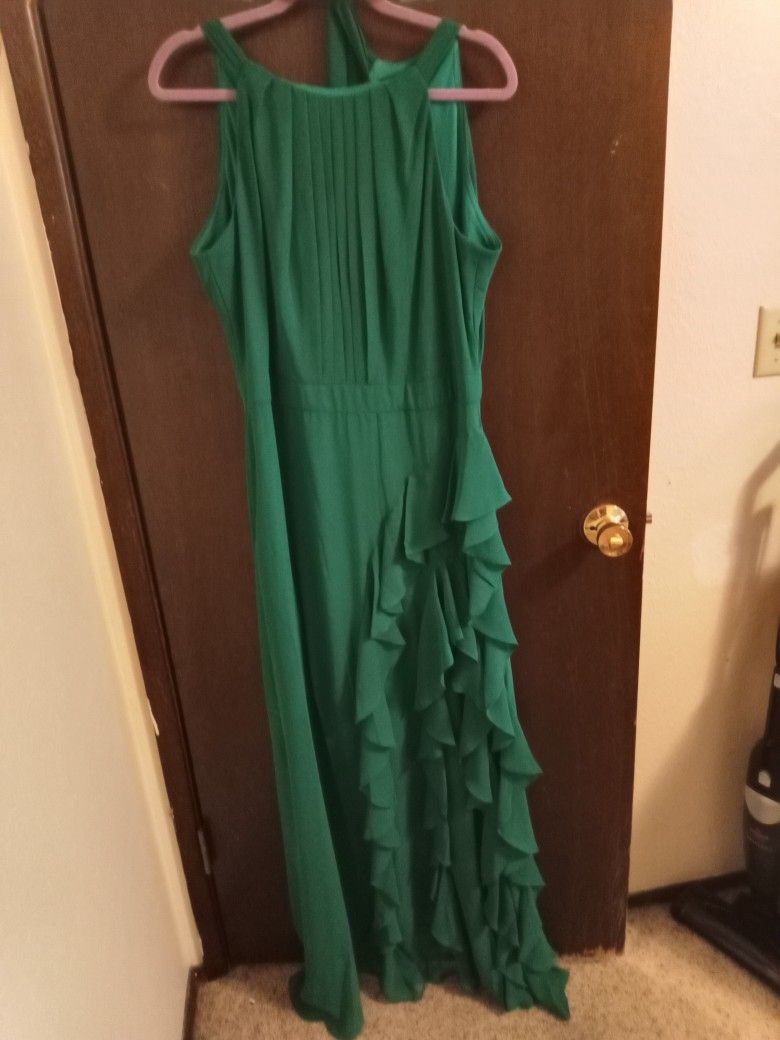 Emerald Green Dress