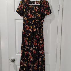 Fall/Winter Floral Dress