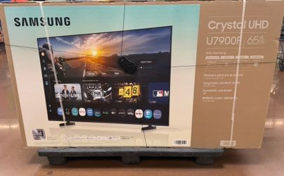 65 Samsung Smart 4K HD TP $55 down on Financing for delivery six month warranty