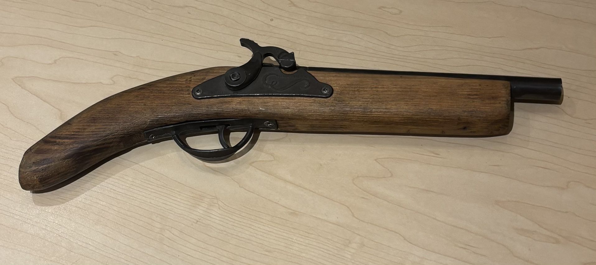 Vintage Parris Dueling Flintlock Style Cap Gun Toy Savannah TN 1685