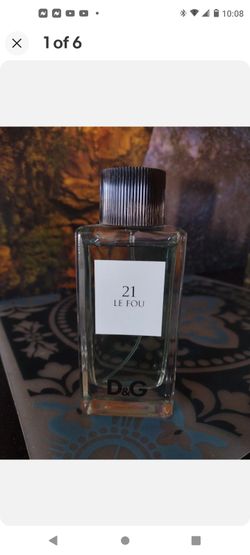 Le Fou 21 Cologne 3.3 oz EDT Spray for MEN by Dolce & Gabbana. USED !