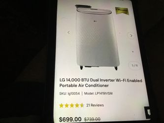 Air Conditioner 14000 LG$500