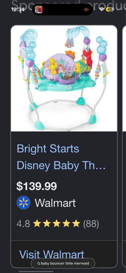Baby bouncer jumper