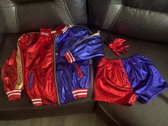 Kids Harley Quinn Costume Set