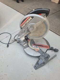 Craftsman 10" chop/miter saw