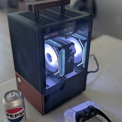Small Mini ITX RGB Gaming PC - Nvidia 5060 Ti 16GB + Ryzen 9600X