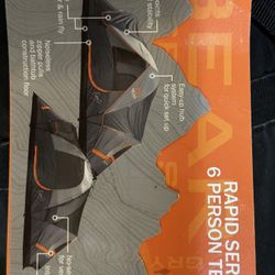 6 Person Easy-Up Tent Bear Grylls 