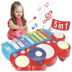 5 In 1 Baby Piano Drum