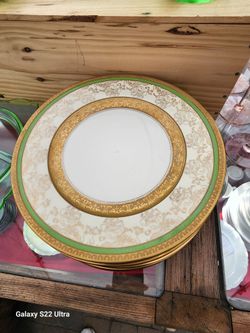 Vintage Of 11 Rare Royal China Dinner Plates
