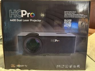 8K Projector With Screen